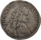 Basel - Bistum 20 Kreuzer 1725 - Johann Konrad II, 1705-1737